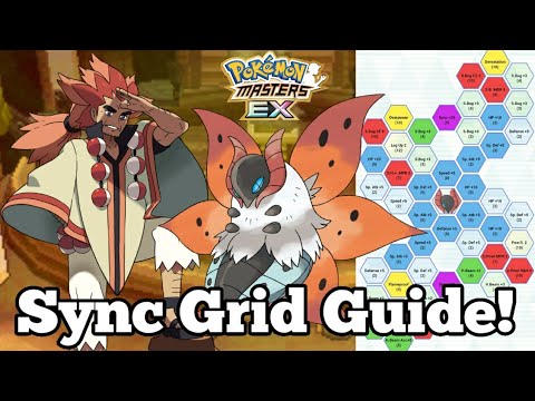 Alder And Volcarona Sync Grid Guide | Pokemon Masters EX