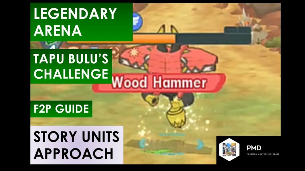 [Pokemon Masters] Tapu Bulu's Challenge F2P Guide