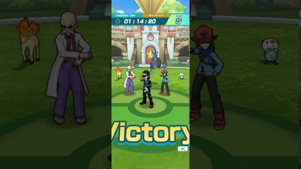 Pokemon Masters - Time Trial: Practice Match