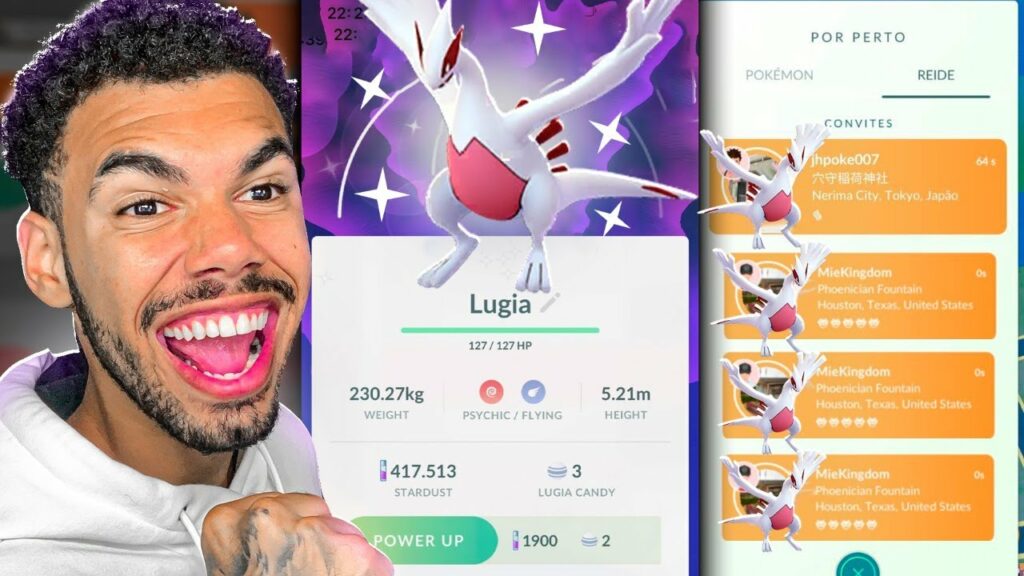 O HACK QUE USEI PRA PEGAR O LUGIA SHINY - POKEMON GO  | Cris |