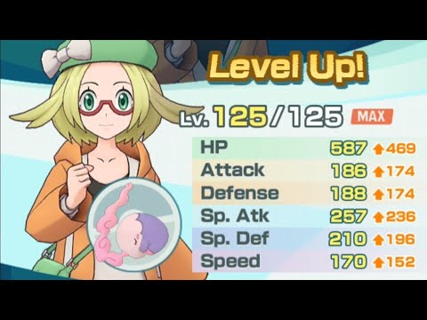 [Pokemon Masters EX] Level Up to 125 - Bianca