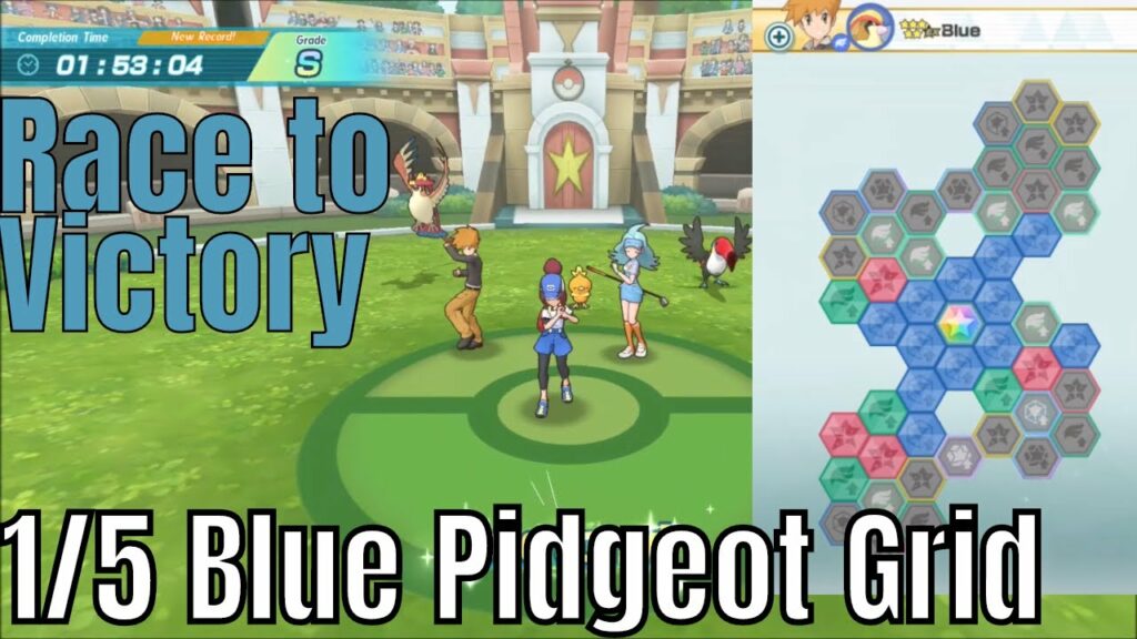 Pokemon Masters - 1/5 Blue Kahili Torchic Race to Victory Speed Challenge Round 3 under 2 mins