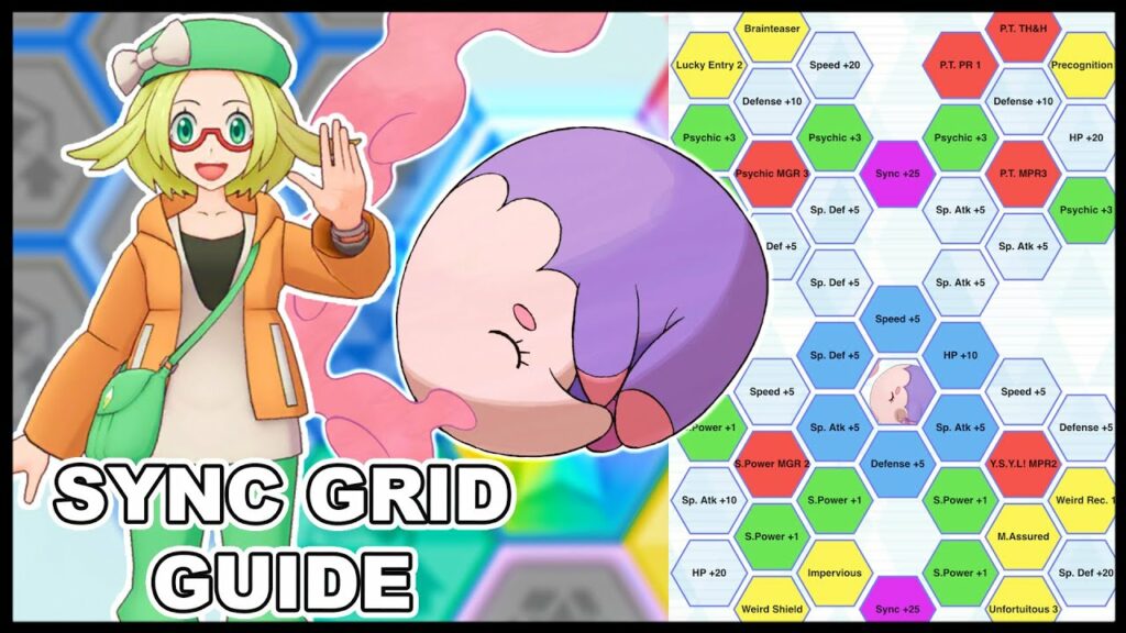 Best Bianca & Musharna Sync Grid Builds Guide! | Pokemon Masters EX