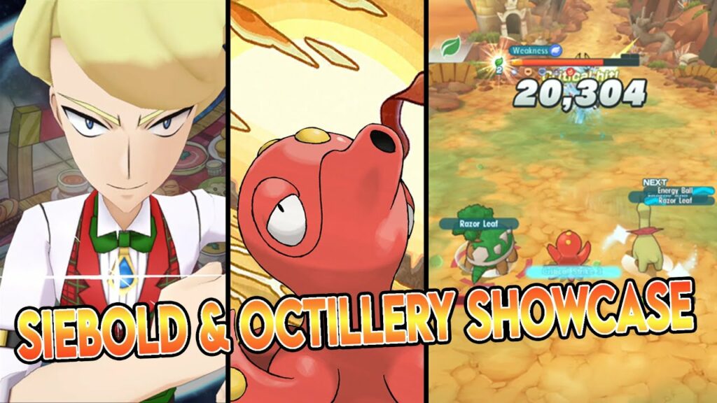 Loaded Octozooka!!! | Pokemon Masters Tapu Bulu Legendary Arena - Octillery Showcase