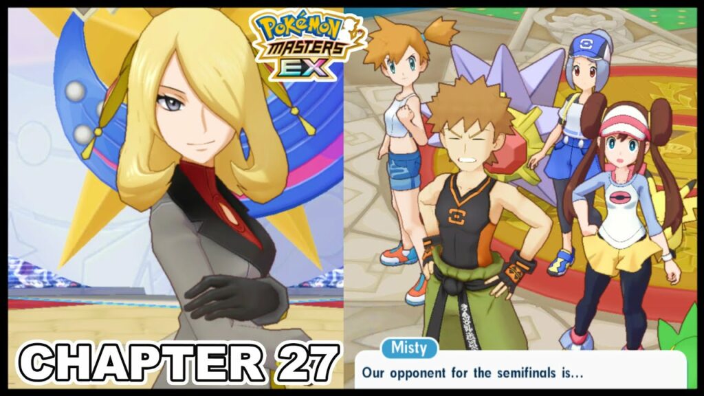 PML Quarterfinals VS Cynthia! Darach + Gallade??? Chapter 27 Playthrough! | Pokemon Masters EX