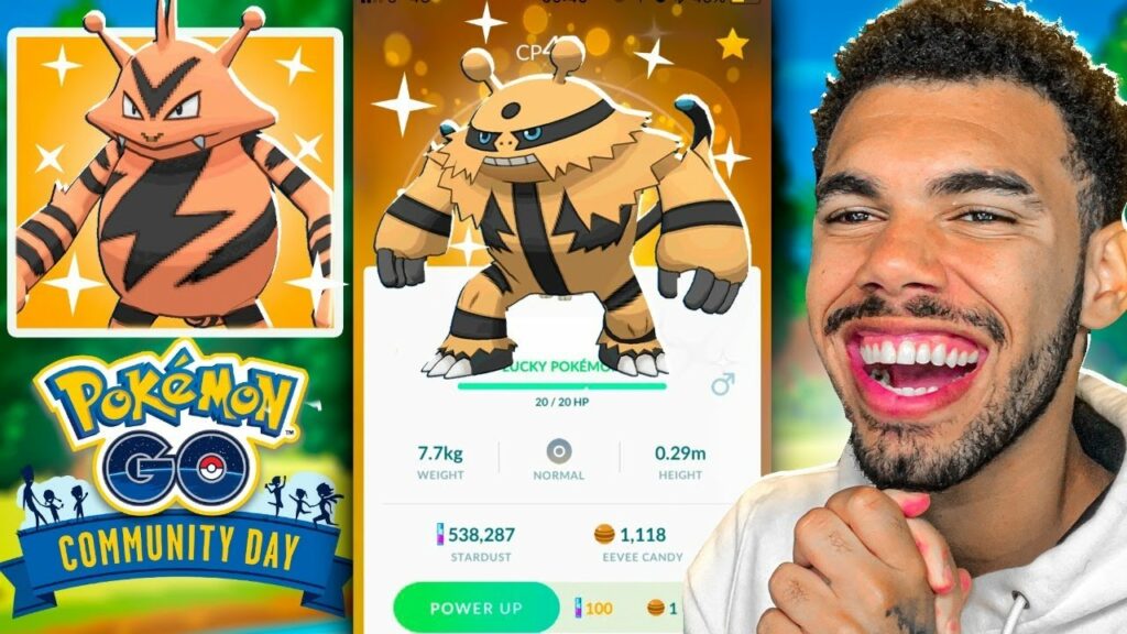 SHINY ELECTABUZZ AO VIVO - POKEMON GO | Cris |