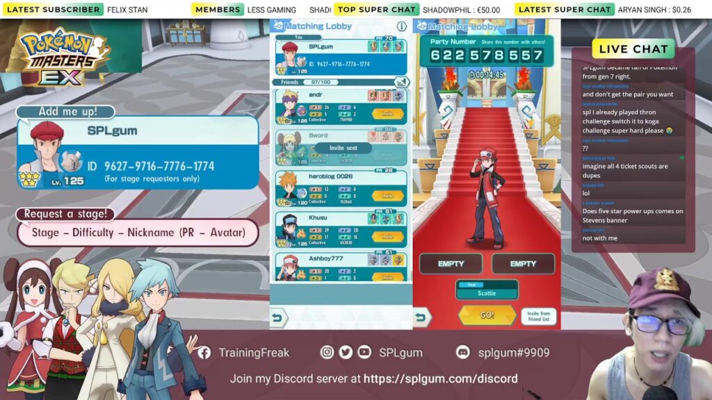 [Pokemon Masters EX] CO-OP WITH YOU (before Cynthia, Steven, and Gloria)