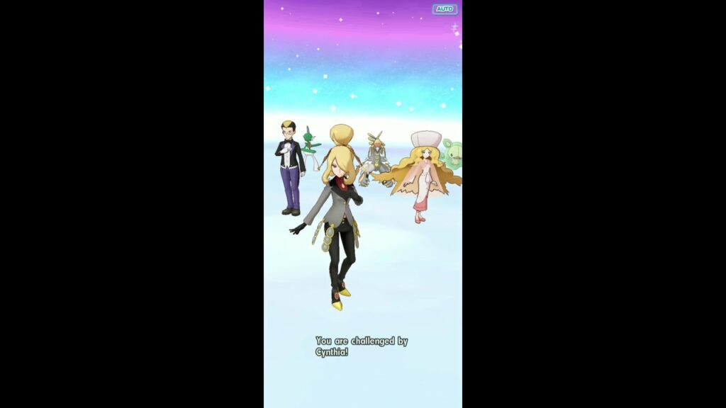 Pokemon masters co op: Challenge Sygna Suit cynthia (normal & hard)
