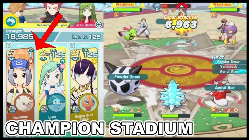 Level 1 Eggmon, Full Hail Team, The Other Siebad Vs. Champion Stadium! | Pokemon Masters EX