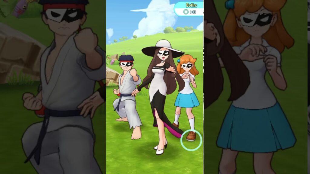 Jugando pokemon masters