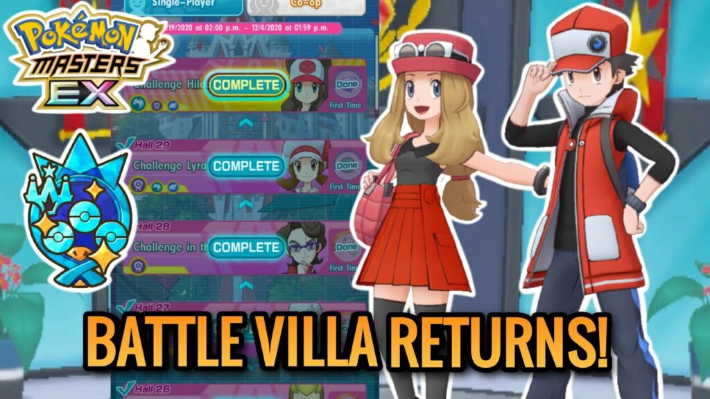 "BATTLE VILLA RETURNS! THE CLUTCH WIN OF THE YEAR!" || POKEMON MASTERS EX!