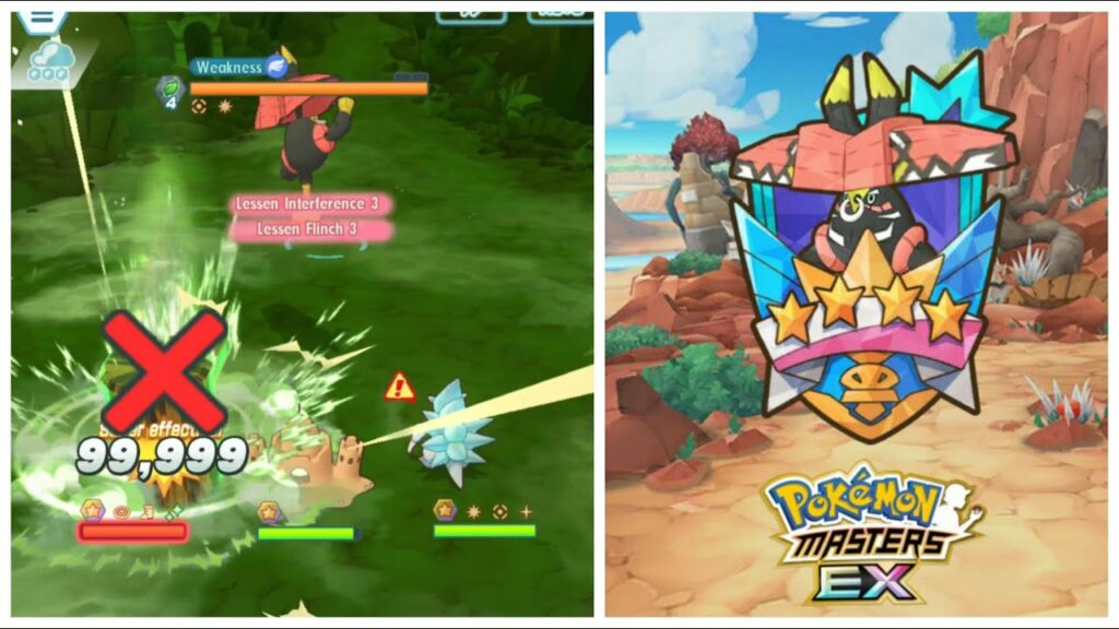 Pokemon Masters EX: 99,999 Wood Hammer Damage Showcase