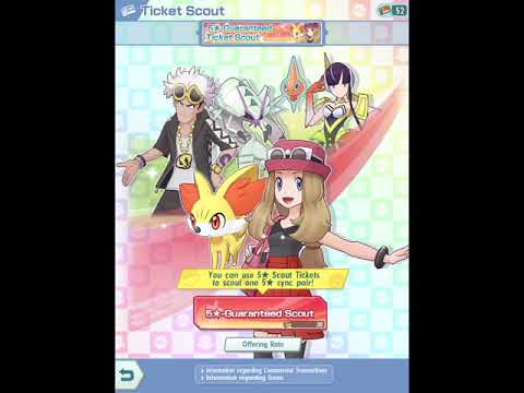 Pokemon Masters EX - 5-Star Sync Pair Scout