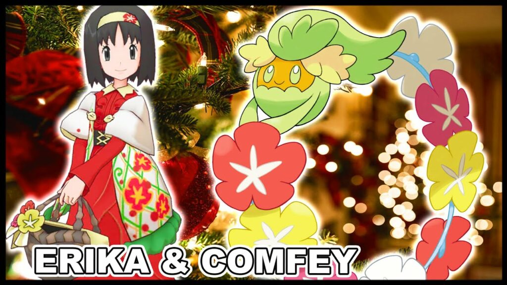Omega Heals! Holiday Erika & Comfey Stats, Moveset Grid, Breakdown! | Pokemon Masters EX