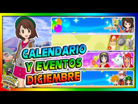 CALENDARIO FECHAS Y EVENTOS DICIEMBRE !! - Pokemon Masters EX