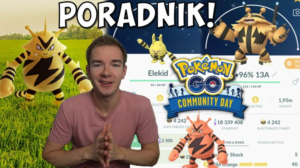 Shiny Electabuzz Community Day! Warto? Poradnik! Pokemon GO