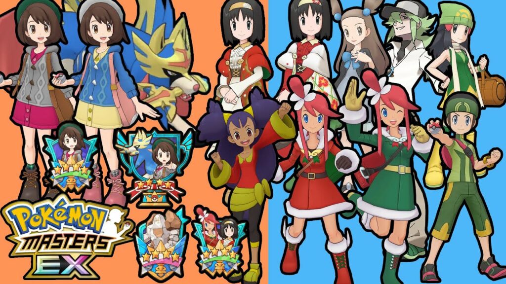 POKEMON MASTERS NEWS! NEW EX's! GLORIA AND ZACIAN! HOLIDAY SKYLA AND ERIKA! | Pokemon Masters EX