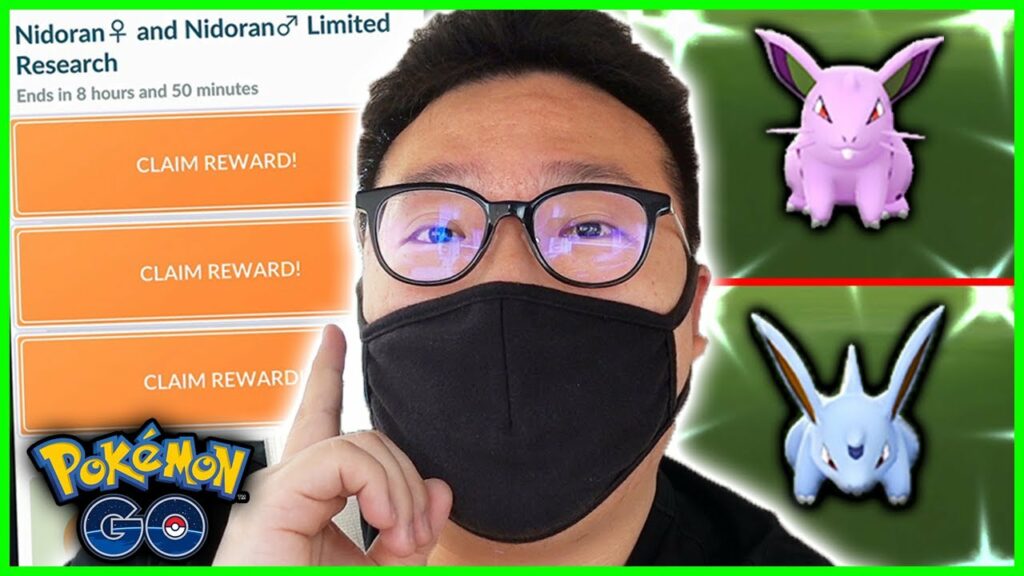 FIRST EVER BACK TO BACK SHINY POKEMON ON NIDORAN LIMITED RESEARCH DAY IN POKEMON GO