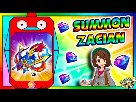 SUMMON ZACIAN Y GLORIA (NO ME LO CREO) - Pokemon Masters Ex