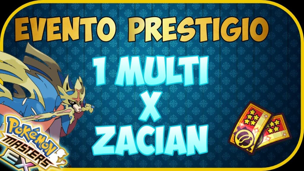 Evento Prestigio Tirando x Zacian || PoKeMoN MASTERS EX