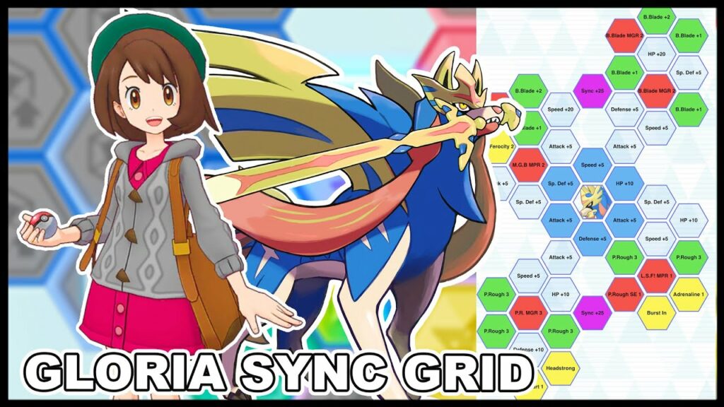 Best Gloria & Zacian Sync Grid Builds Guide! | Pokemon Masters EX