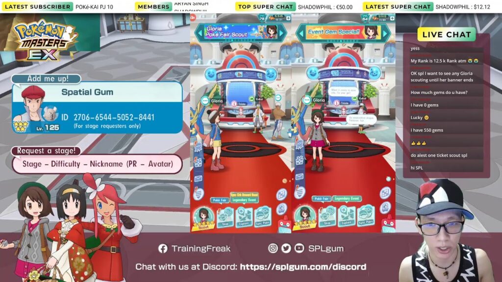 [Pokemon Masters EX] 1-HOUR CO-OP WITH YOU (before Holiday Erika and Skyla)
