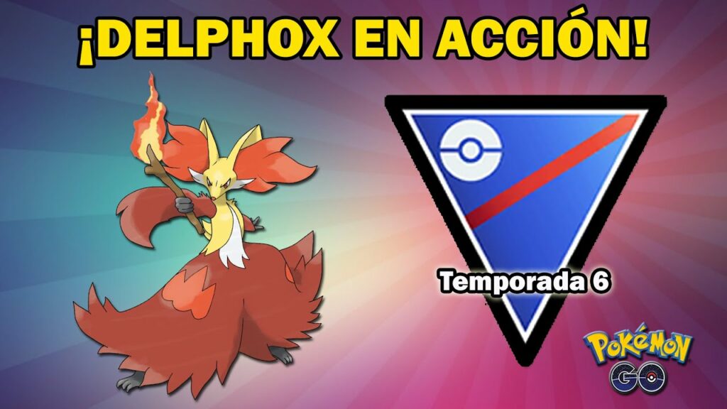 DELPHOX en LIGA SUPER (1500) GO BATTLE LEAGUE (PvP) - POKEMON GO