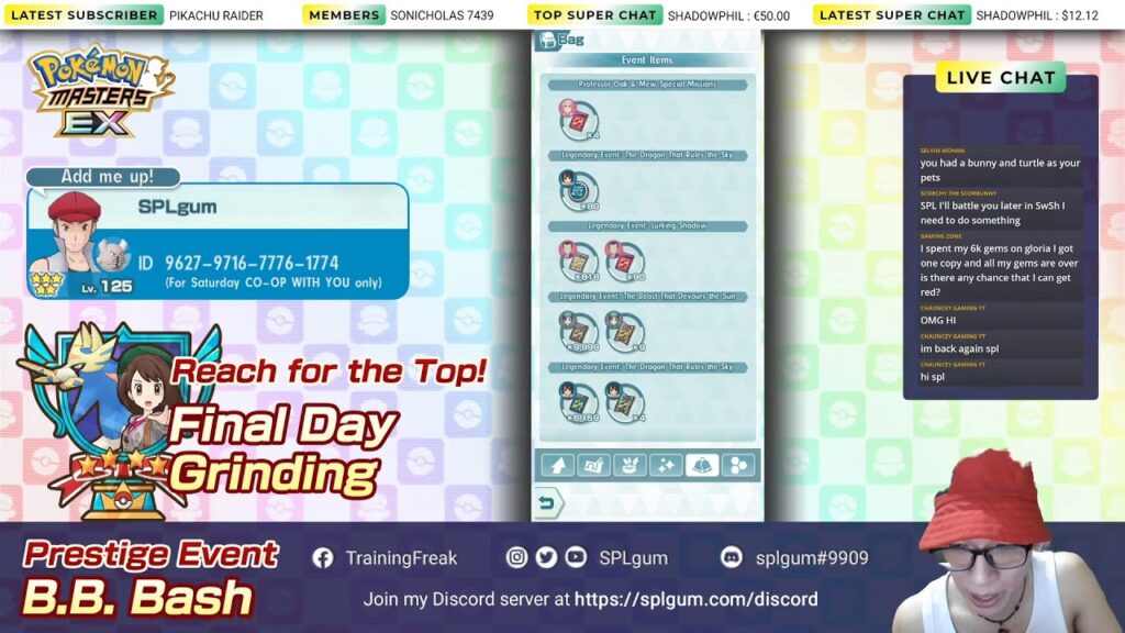 [Pokemon Masters EX] FINAL DAY GRINDING (Prestige Event - Battle Buffet Bash)
