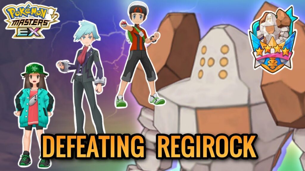 "DEFEATING REGIROCK! LEGENDARY ARENA (S6) || POKEMON MASTERS EX!