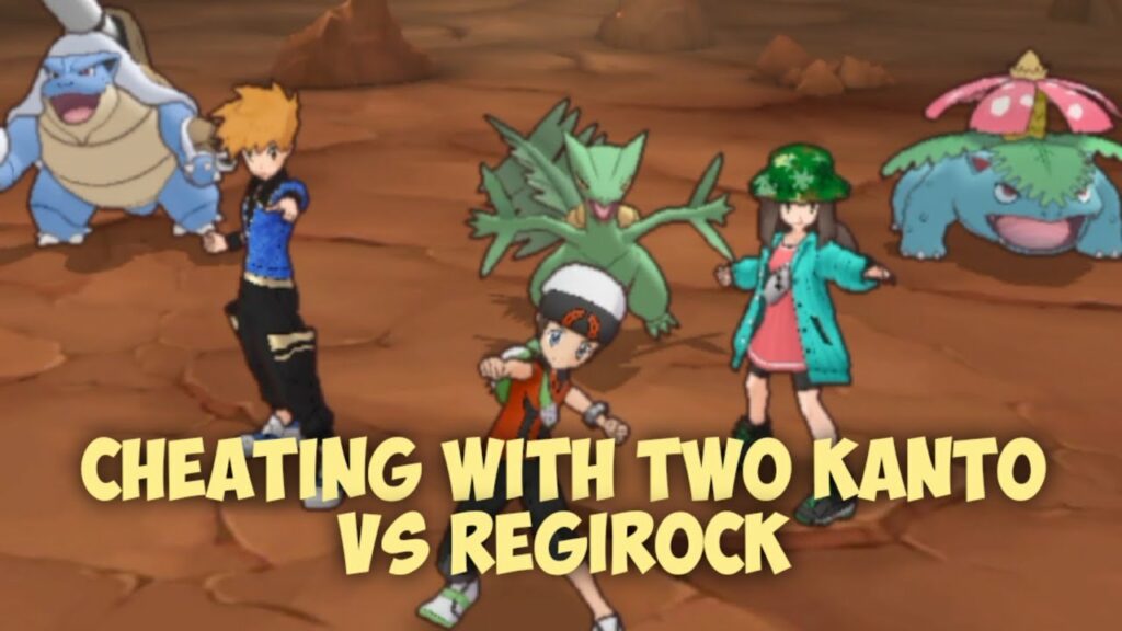 Legendary Arena Regirock Cheating With Two Kanto | POKEMON MASTERS EX