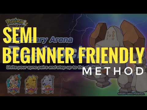 [Pokemon Masters EX] Legendary Arena - Regirock's Challenge: Part 3 - SEMI BEGINNER FRIENDLY METHOD