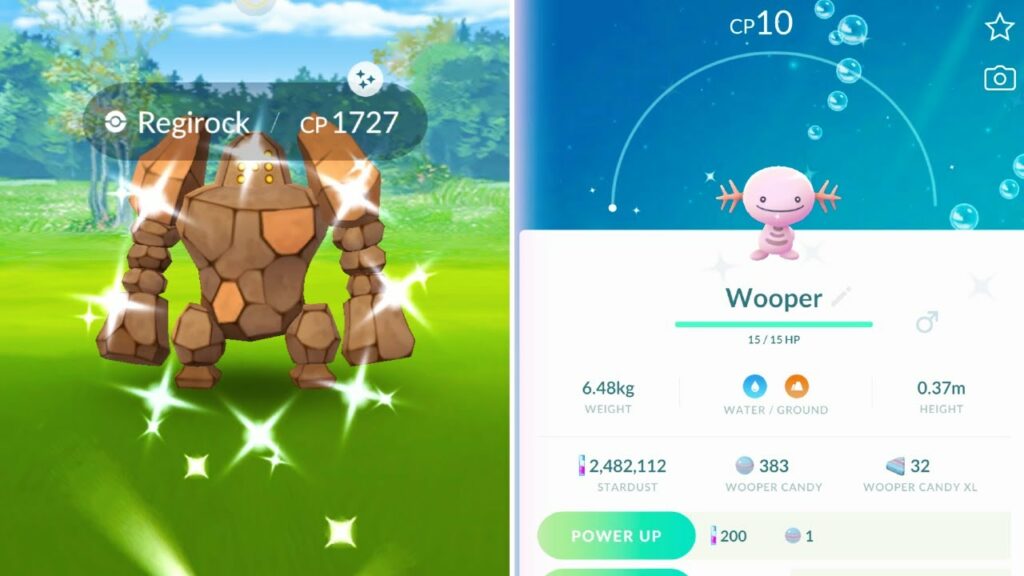 NEW SHINY WOOPER EVENT IN POKEMON GO! Shiny Regirock Returns This Weekend!