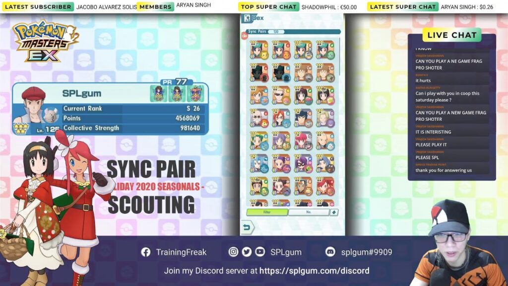 [Pokemon Masters EX] Sync Pair Scouting - Holiday Erika and Holiday Skyla
