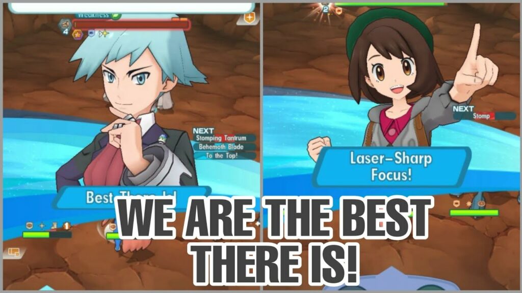 Gloria or Steven? why not both ;p | Legendary Arena Regirock | Pokemon Masters EX