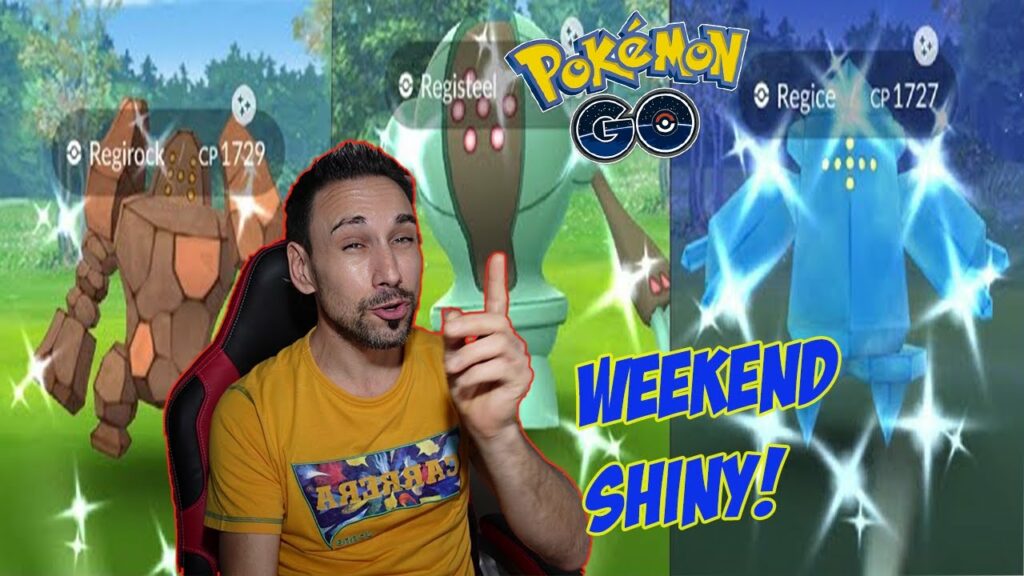 ARRIVA REGIROCK, REGISTELL & REGICE SHINY! POKEMON GO ITA