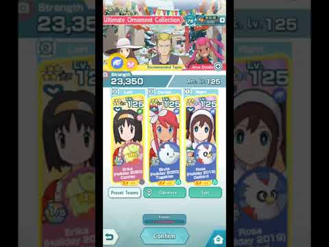 Pokemon Masters EX: Deck The Halls Full Force Battle Potionless