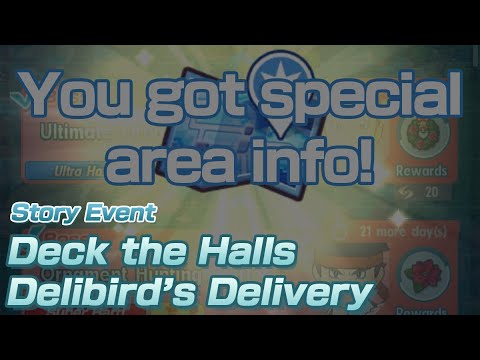 [Pokemon Masters EX] SPECIAL AREA INFO?! DELIBIRD'S DELIVERY (Story Event - Deck the Halls)