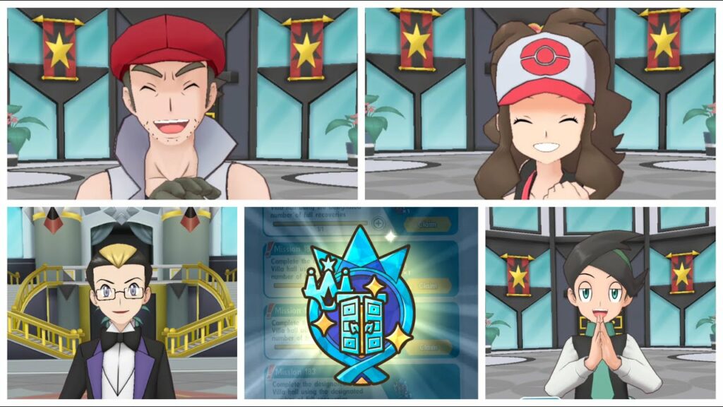 Pokemon Masters EX: Battle Villa 4* Unstoppable Challenger Medal Day 1 Clear