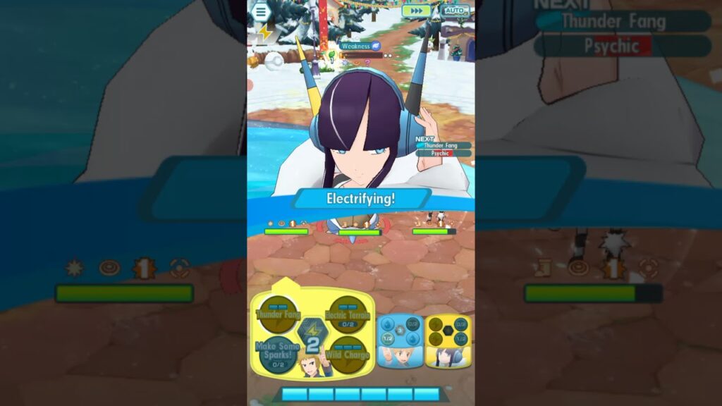 [Pokemon Masters EX] Pre-Sync Clear - Elesa 3v9 FFB (Deck the Halls)