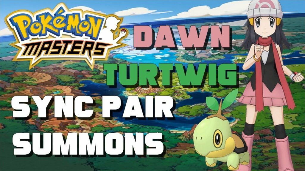 Dawn & Turtwig Sync Pair Summons!|Pokemon Masters EX