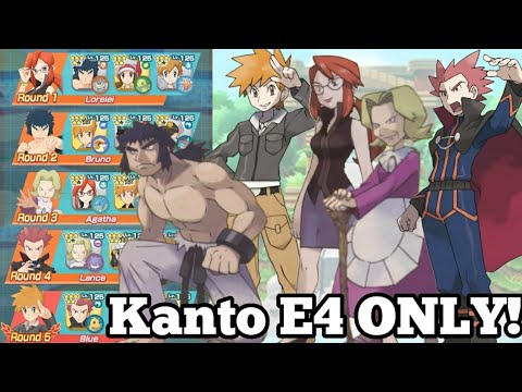 Kanto Elite 4 Only! Champion Stadium Kanto Challenge Week 16 | Pokemon Masters EX