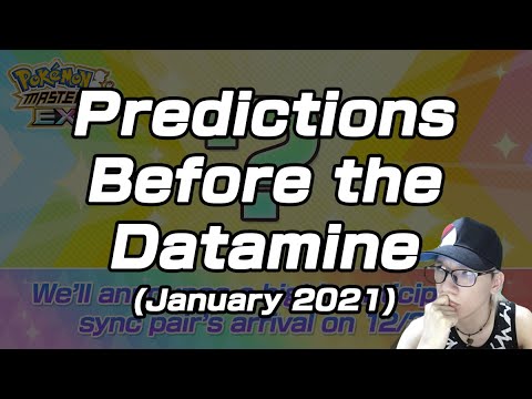 [Pokemon Masters EX] Predictions Before the Datamine (January 2021)