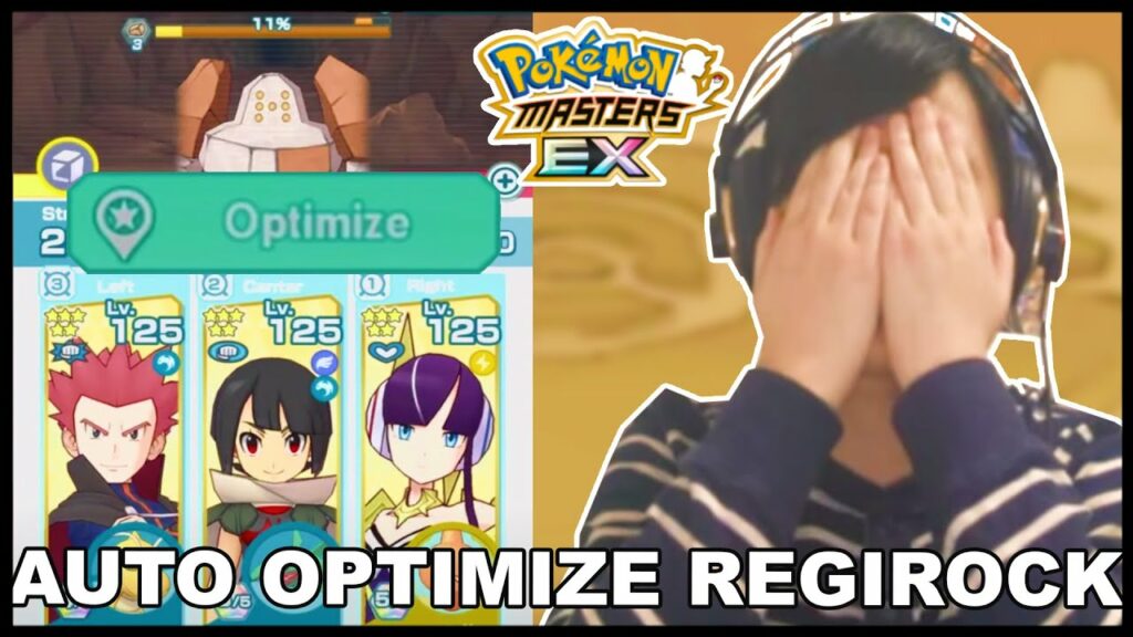 FINE! I'll Do Auto Optimize Regirock! | Pokemon Masters EX