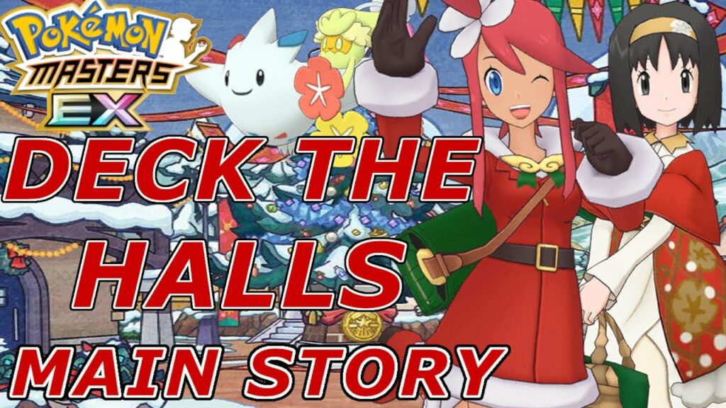 Pokemon Masters EX - Deck the Halls Event FULL Story