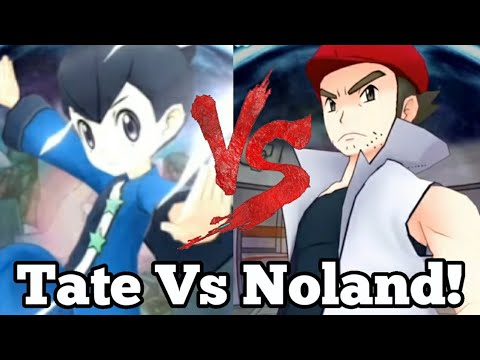Leader Tate And Solrock Vs Frontier Brain Noland! | Pokemon Masters EX