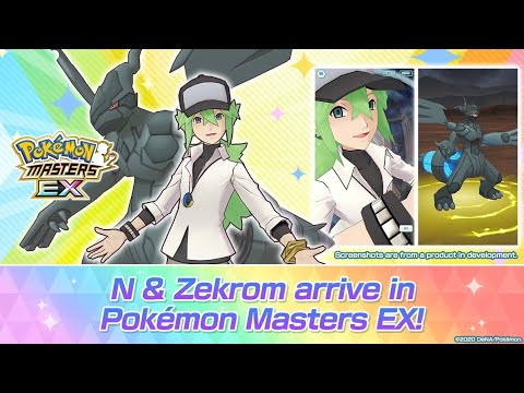 [Pokemon Masters EX] N & ZEKROM ARE CONFIRMED!