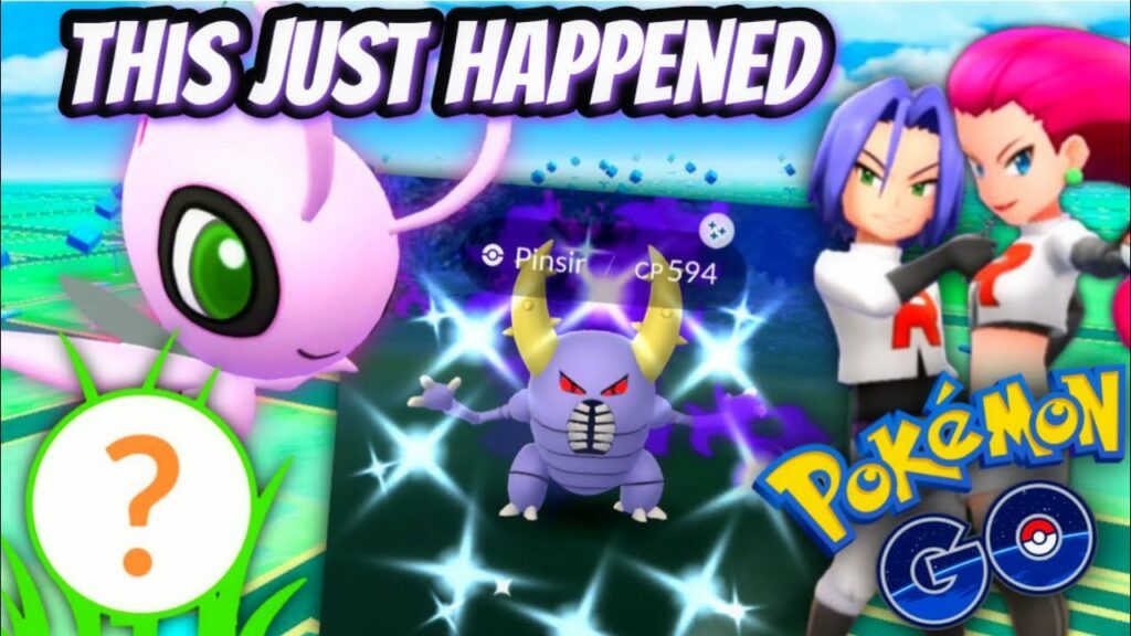 I got Shiny Celebi & 2 Shiny Shadows in Pokemon GO || Jessie & James increased Meowth Balloon day