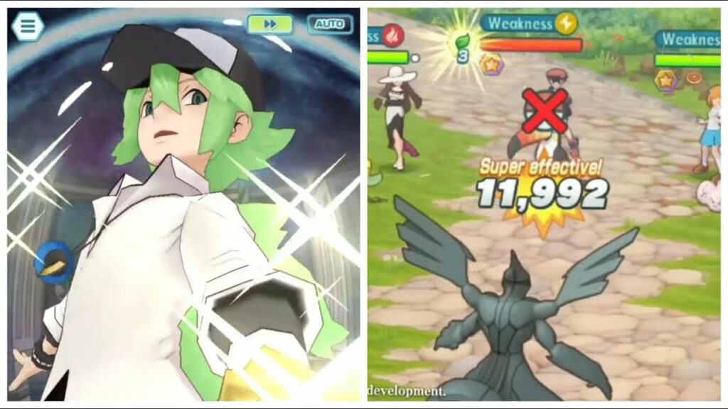 Pokemon Masters EX: N & Zekrom Sync Move Animation