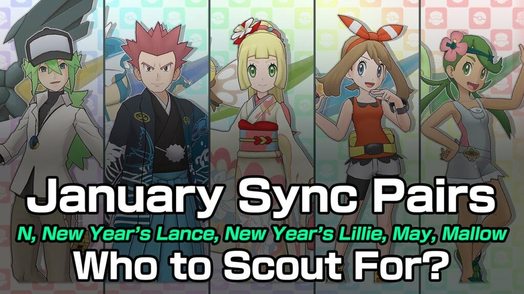 [Pokemon Masters EX] JANUARY SYNC PAIRS: Who to Scout For?