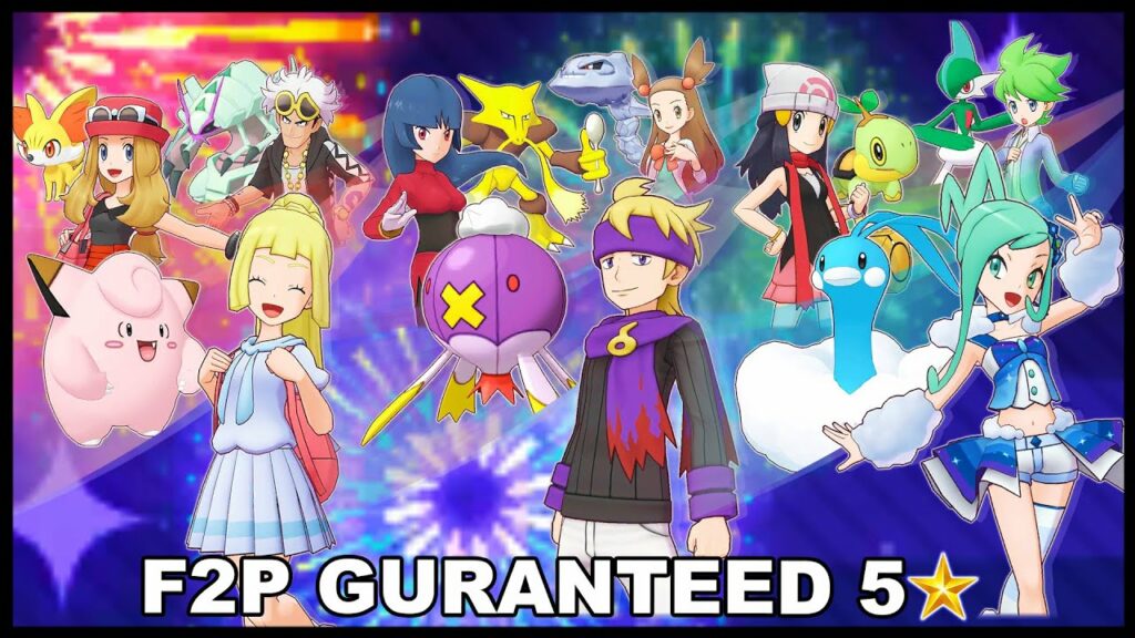 New Guaranteed 5 Star Regional Banners! (F2P Gems) | Pokemon Masters EX
